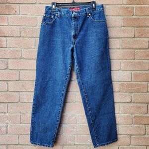 Levis Jeans Women's Size 14 Blue 550 Relaxed Fit Tapered Leg